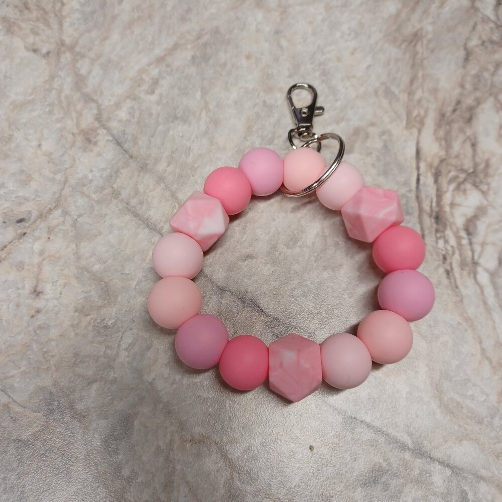 Strawberry Milkshake Keychain